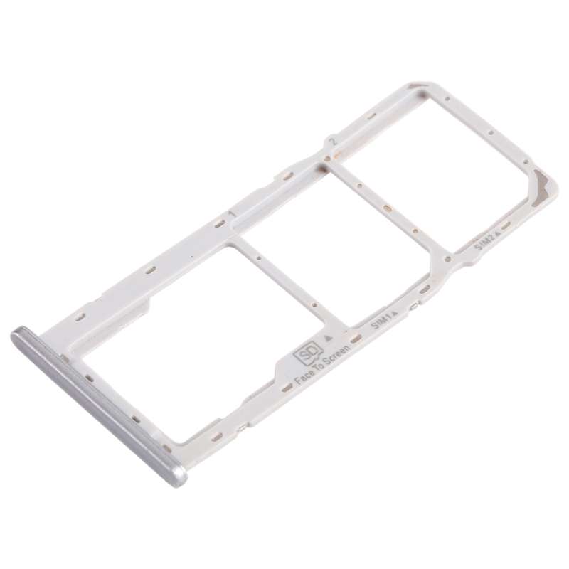 SIM Card Tray + Micro SD Card Tray for Nokia 3.4 TA-1288 TA-1285 TA-1283(Black)
