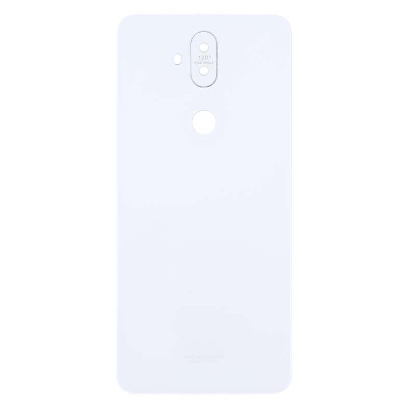 Grass Material Battery Back Cover With Camera Lens for Asus Zenfone 5 Lite ZC600KL(White)