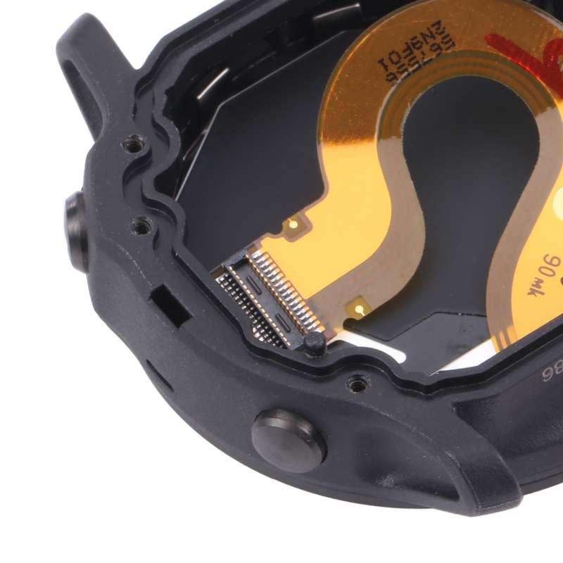 LCD Screen and Digitizer Full Assembly With Frame for Garmin Fenix 6S(Gold)