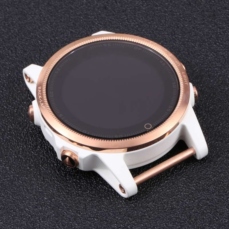 LCD Screen and Digitizer Full Assembly With Frame for Garmin Fenix 5S (Sapphire Version)(White)