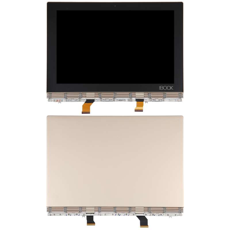 OEM LCD Screen for Lenovo YOGA Book YB1-X91 YB1-X91L YB1-X91F Digitizer Full Assembly with Frame(Gol