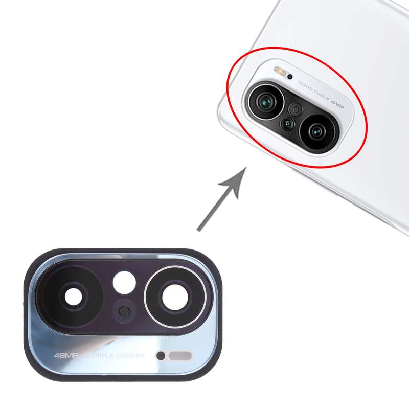 Camera Lens Cover for Xiaomi POCO F3(48MP) M2012K11AG(White)