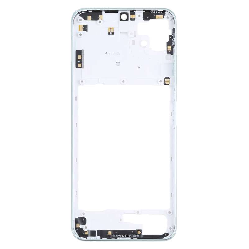 For Samsung Galaxy A22 5G Middle Frame Bezel Plate (White)