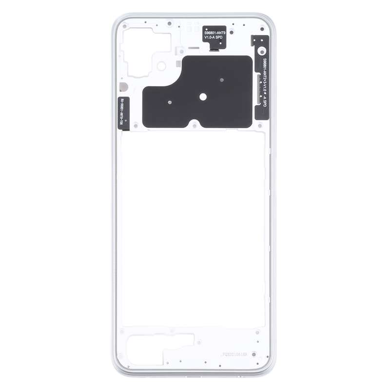 For Samsung Galaxy A22 5G Middle Frame Bezel Plate (White)