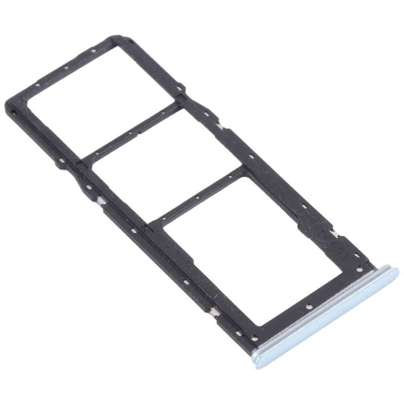 For OPPO Realme C17 RMX2101 SIM Card Tray + SIM Card Tray + Micro SD Card Tray (Blue)
