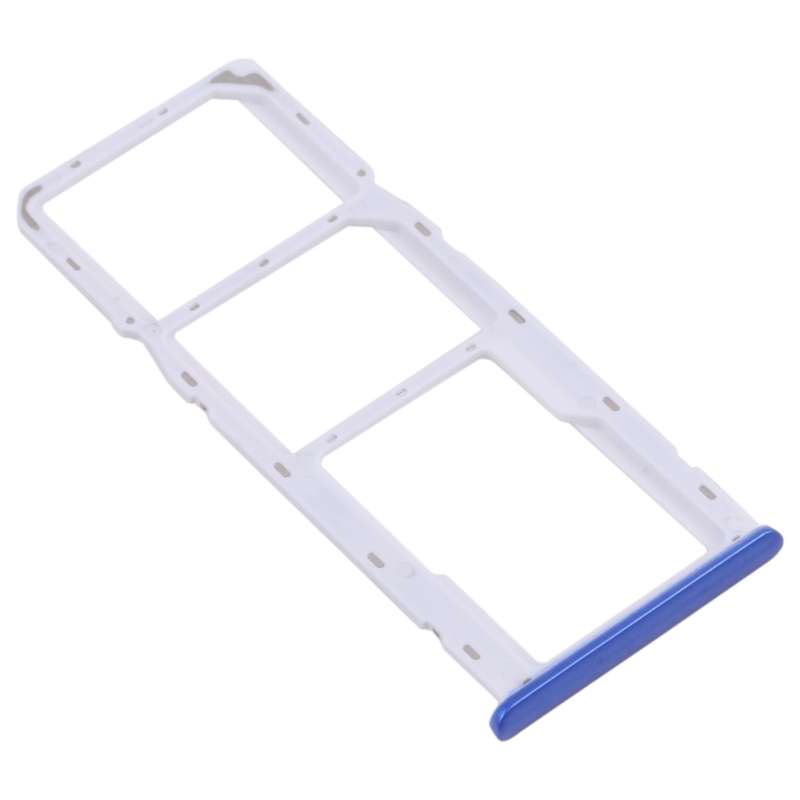 For OPPO Realme 5i RMX2030, RMX2032 SIM Card Tray + SIM Card Tray + Micro SD Card Tray (Green)