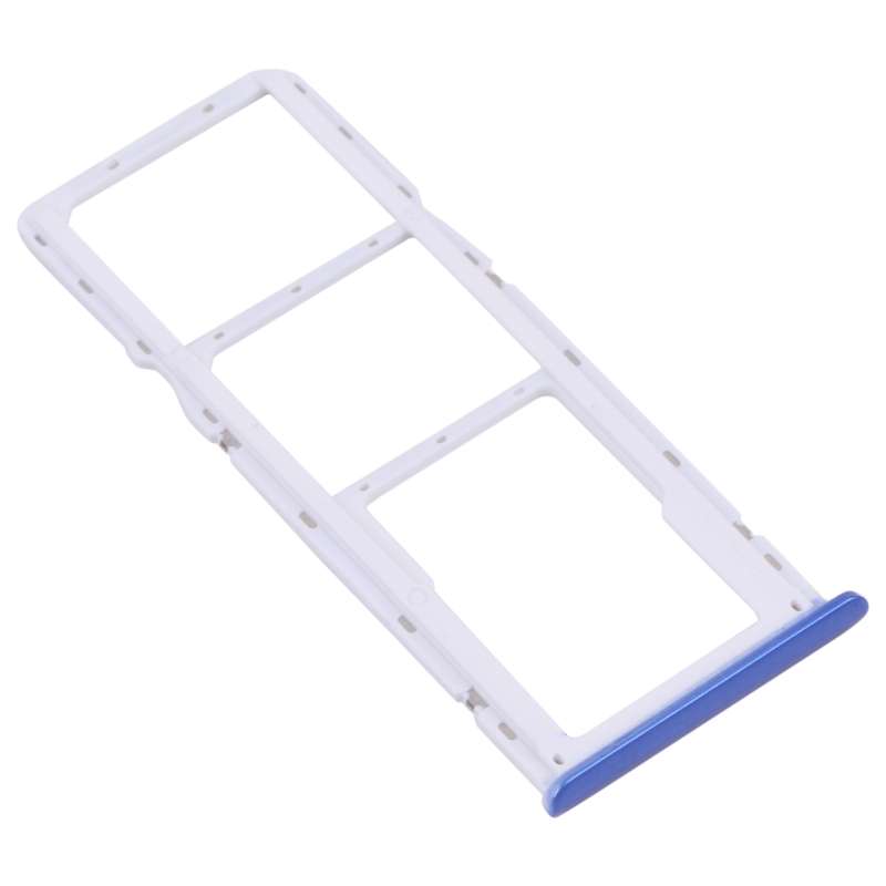 For OPPO Realme 5i RMX2030, RMX2032 SIM Card Tray + SIM Card Tray + Micro SD Card Tray (Green)