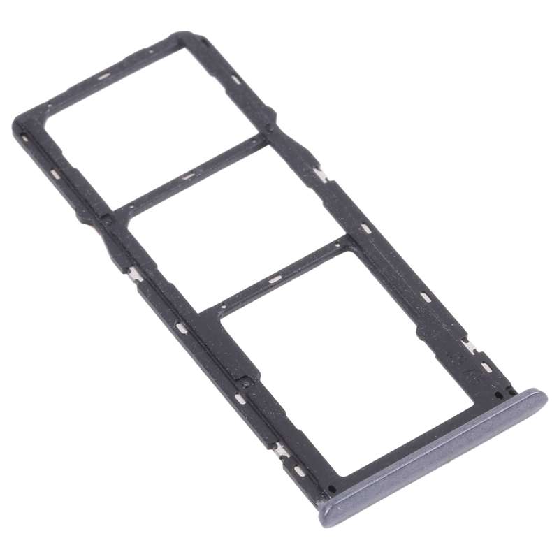 For OPPO Realme 6i (India) RMX2002 SIM Card Tray + SIM Card Tray + Micro SD Card Tray (White)