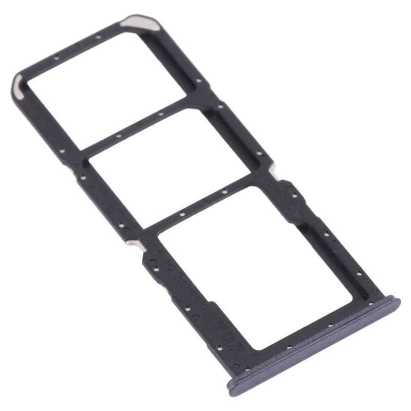 For OPPO Realme V13 5G SIM Card Tray + SIM Card Tray + Micro SD Card Tray (Silver)