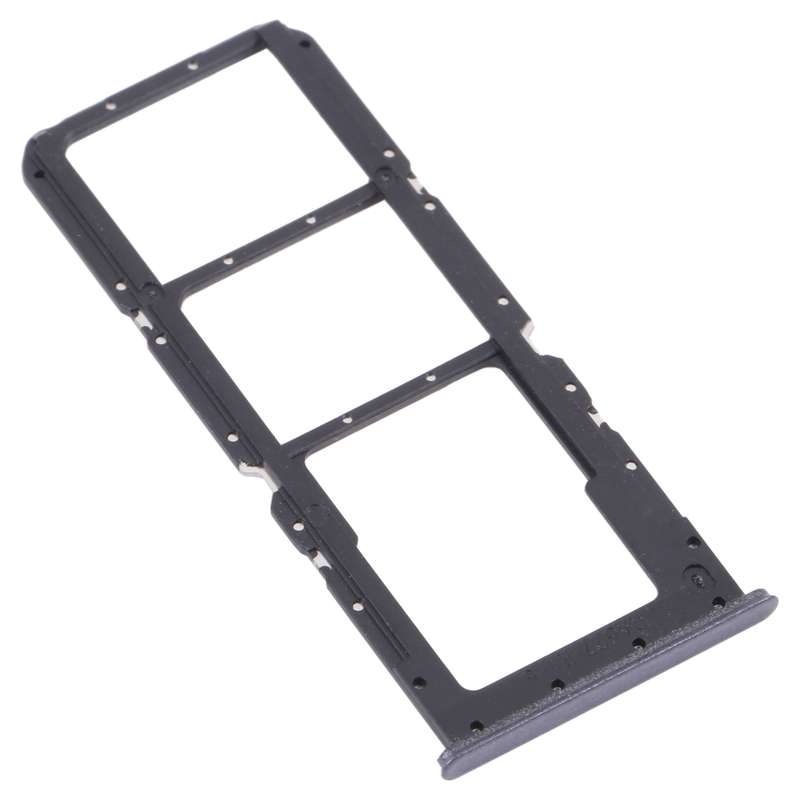 For OPPO Realme V13 5G SIM Card Tray + SIM Card Tray + Micro SD Card Tray (Silver)
