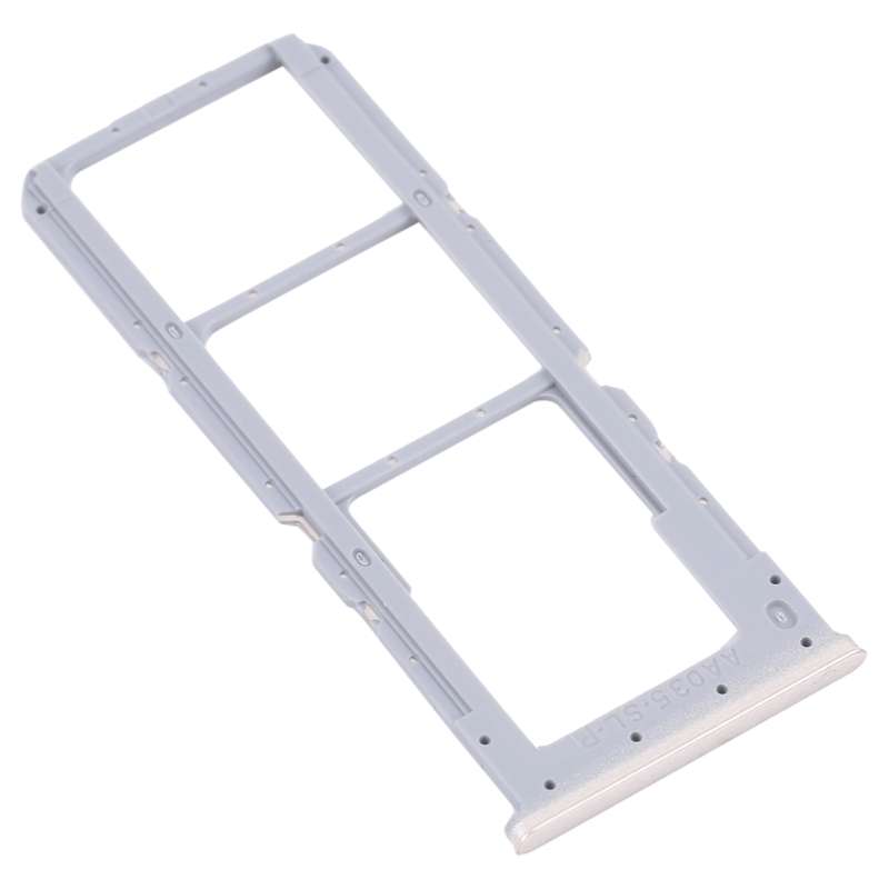For OPPO A54 CPH2239 / A55 4G SIM Card Tray + SIM Card Tray + Micro SD Card Tray(Black)