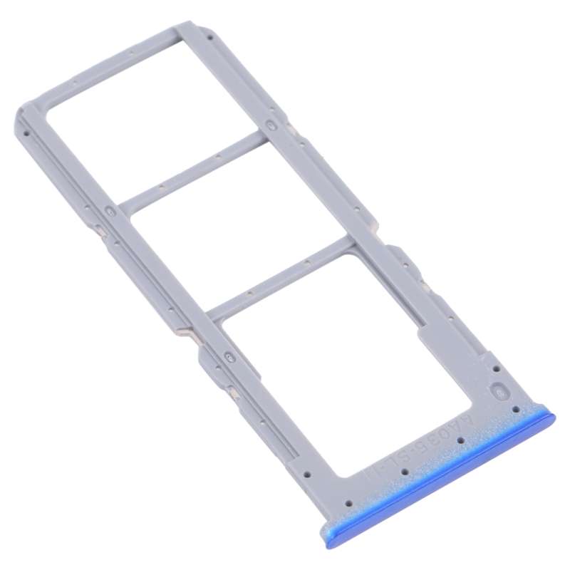 For OPPO A54 CPH2239 / A55 4G SIM Card Tray + SIM Card Tray + Micro SD Card Tray(Black)