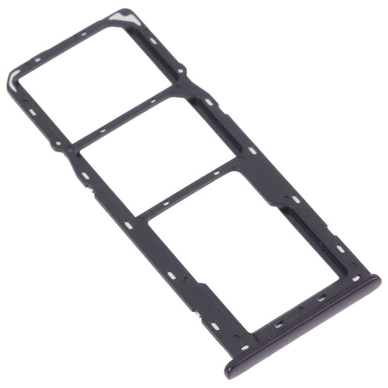 For OPPO A12 CPH2083, CPH2077 SIM Card Tray + SIM Card Tray + Micro SD Card Tray (Blue)