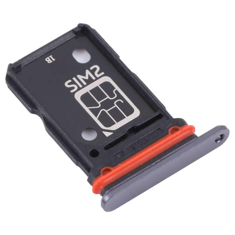 For vivo X60 Pro / X60 V2045 V2046 SIM Card Tray + SIM Card Tray (Black)