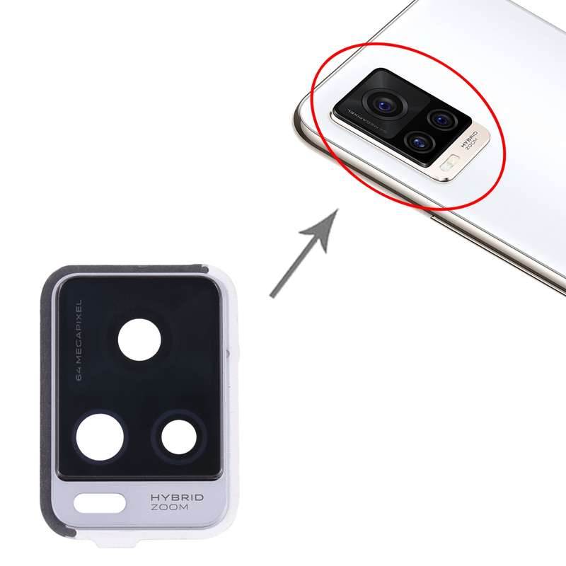 For vivo S7 V2020A Camera Lens Cover (White)