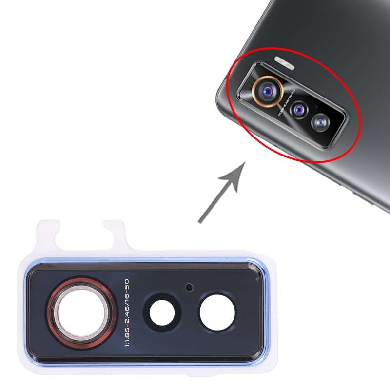 For vivo S7 V2020A Camera Lens Cover (White)