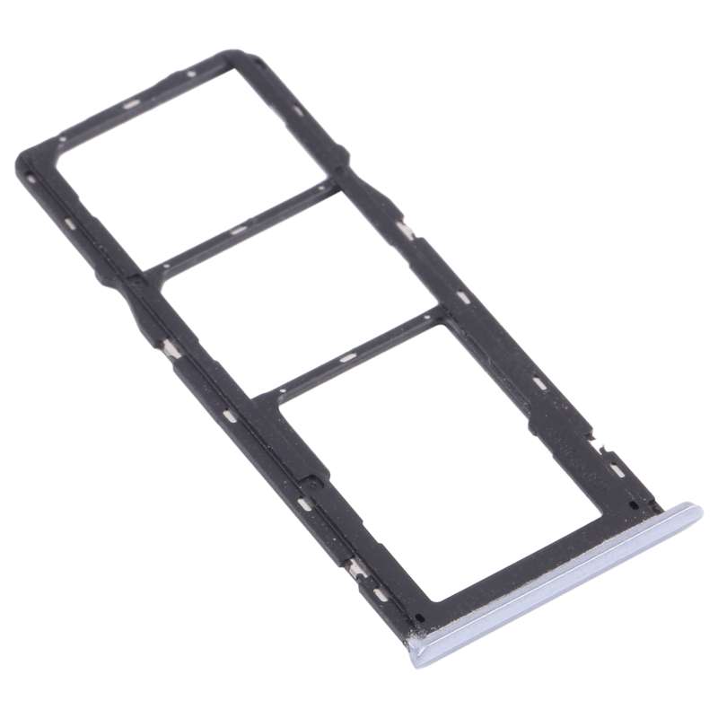 For OPPO Realme C15 RMX2180 SIM Card Tray + SIM Card Tray + Micro SD Card Tray (Blue)