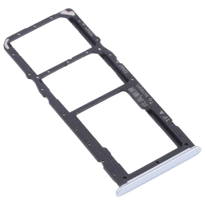 For OPPO Realme 7 (Global) SIM Card Tray + SIM Card Tray + Micro SD Card Tray (Blue)