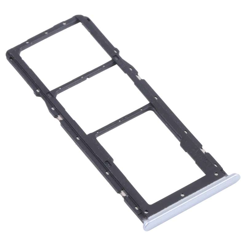 For OPPO Realme 7 (Global) SIM Card Tray + SIM Card Tray + Micro SD Card Tray (Blue)