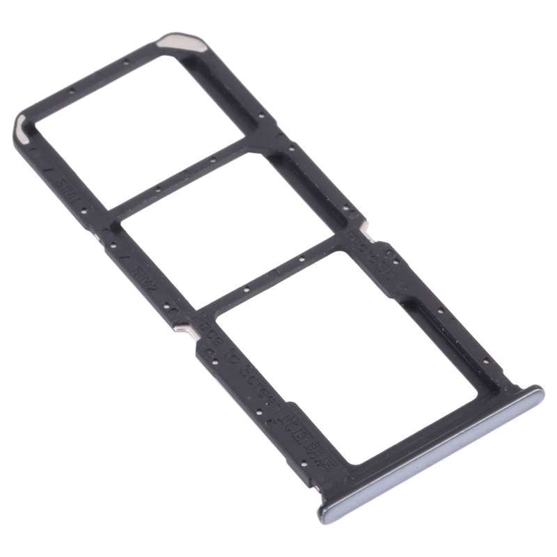 For OPPO A74 5G / A54 5G / A93 PCGM00, PEHM00 SIM Card Tray + SIM Card Tray + Micro SD Card Tray(Bl