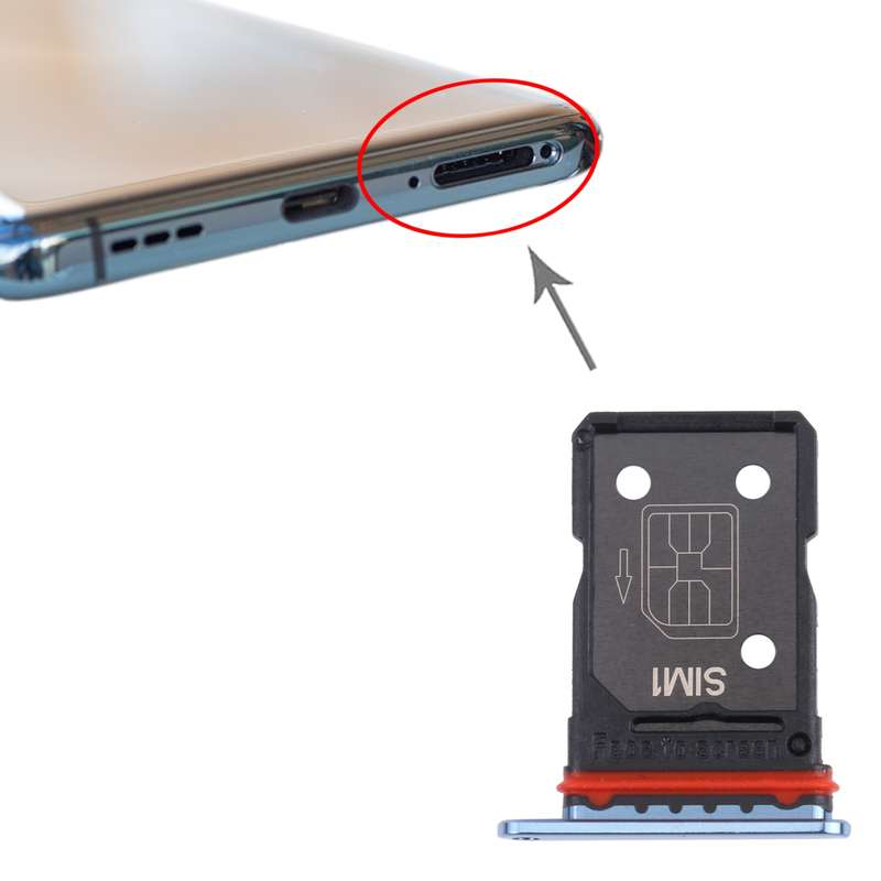 For OPPO Find X3 PEDM00 / Find X3 Pro SIM Card Tray + SIM Card Tray(White)