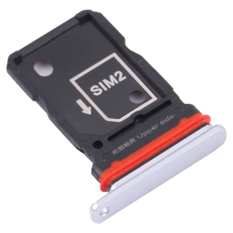 For Vivo iQOO 7 V2049A, I2009 SIM Card Tray + SIM Card Tray (Black)