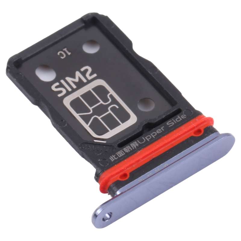 For Vivo S9 V2072A SIM Card Tray + SIM Card Tray (Black)