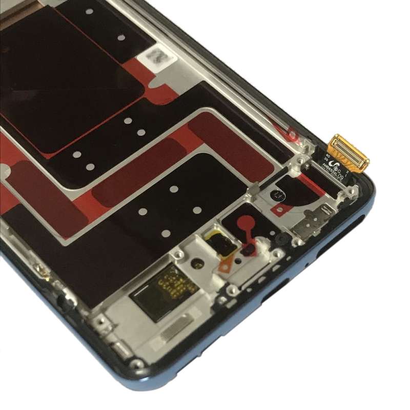For OnePlus 9 LE2113 LE2111 LE2110 Digitizer Full Assembly With Frame Original LCD Screen (Purple)