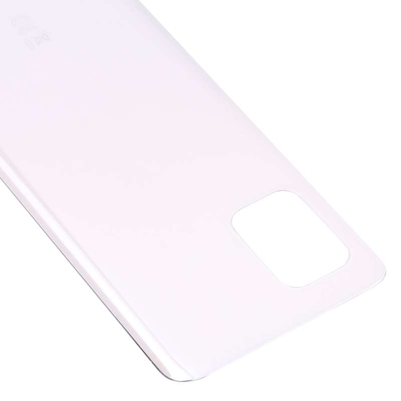 Glass Battery Back Cover with Adhesive for Asus Zenfone 8 ZS590KS(White)