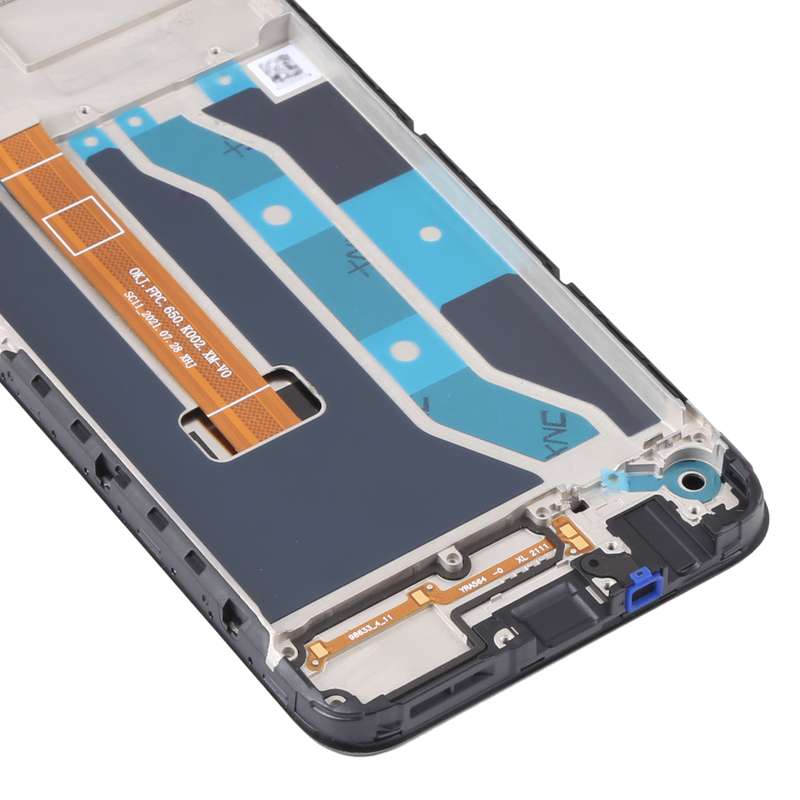 Original LCD Screen and Digitizer Full Assembly With Frame for OPPO Realme C12 RMX2189