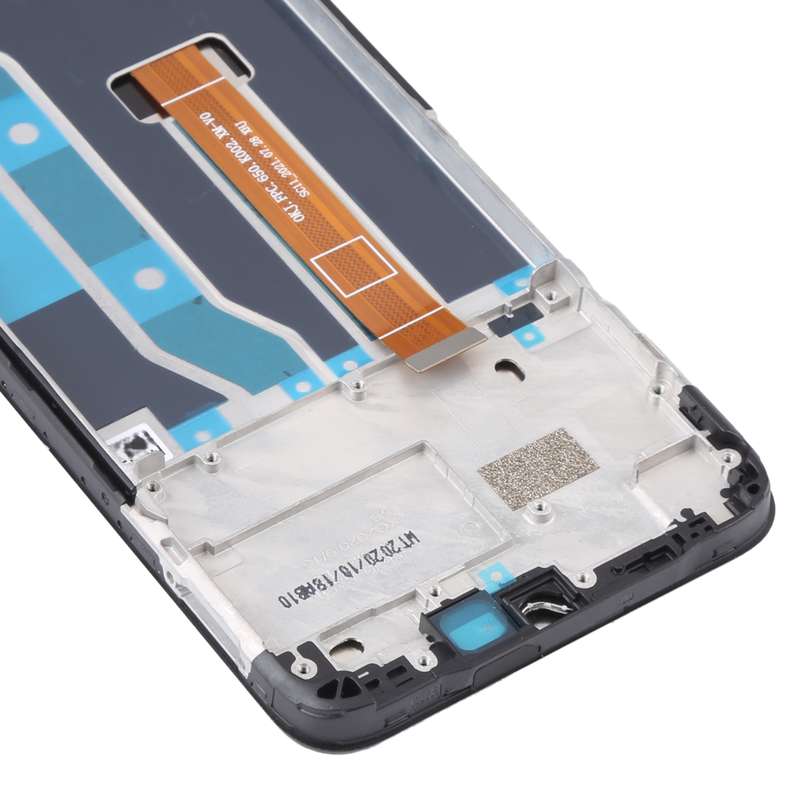 Original LCD Screen and Digitizer Full Assembly With Frame for OPPO Realme C12 RMX2189