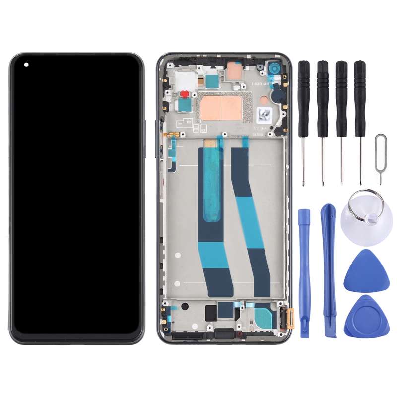 Original LCD Screen for Xiaomi Mi 11 Lite 4G/11 Lite 5G NE M2101K9AG M2101K9AI Digitizer Full Assemb