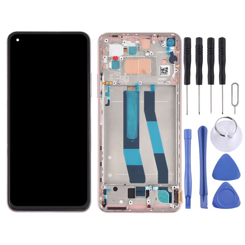 Original LCD Screen for Xiaomi Mi 11 Lite 4G/11 Lite 5G NE M2101K9AG M2101K9AI Digitizer Full Assemb