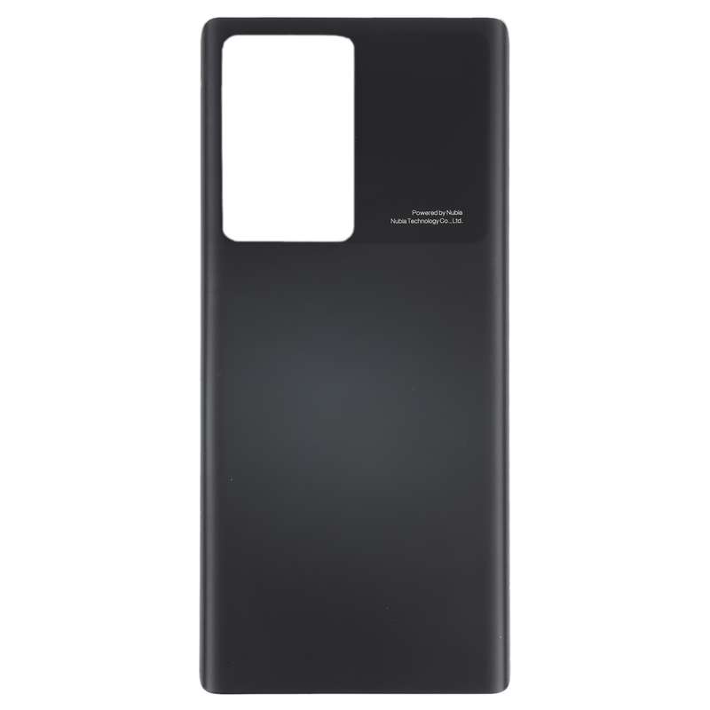 Glass Battery Back Cover for ZTE Nubia Z30 Pro(Silver)