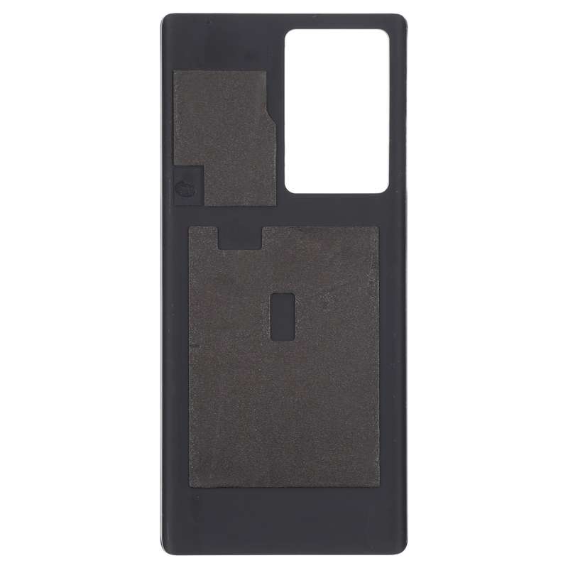 Glass Battery Back Cover for ZTE Nubia Z30 Pro(Silver)