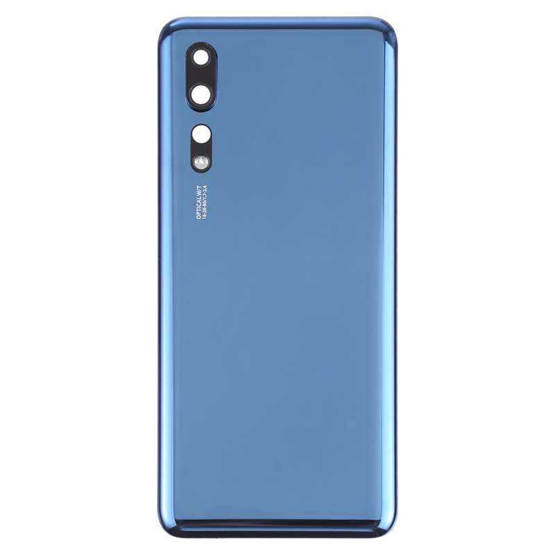Glass Battery Back Cover for ZTE Axon 10 Pro(Blue)