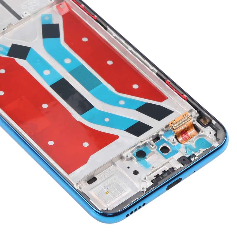OEM LCD Screen for Huawei Y8p Digitizer Full Assembly with Frame (Black)