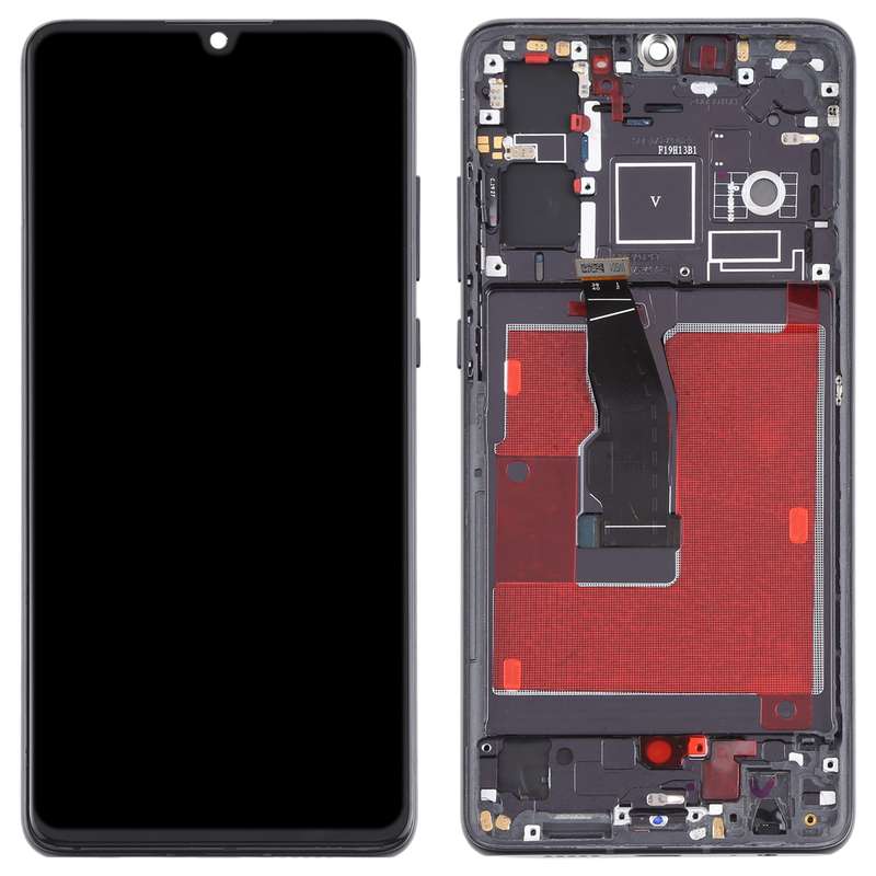 Original OLED LCD Screen for Huawei P30 Digitizer Full Assembly With Frame(Black)