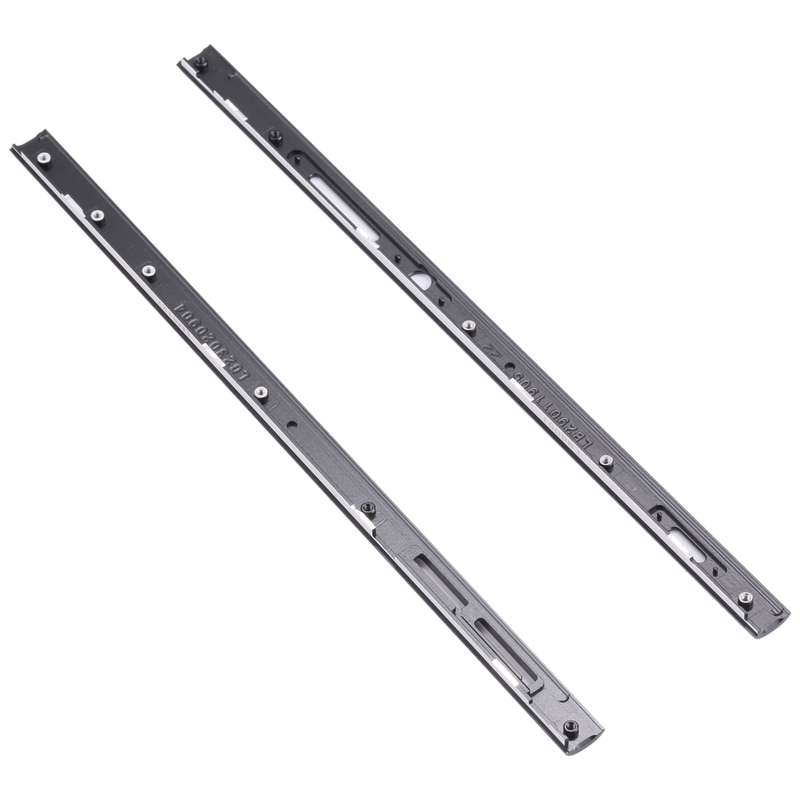 1 Pair Metal Side Part Sidebar For Sony Xperia XA2 Ultra(Black)