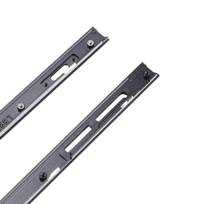 1 Pair Metal Side Part Sidebar For Sony Xperia XA2 Ultra(Black)