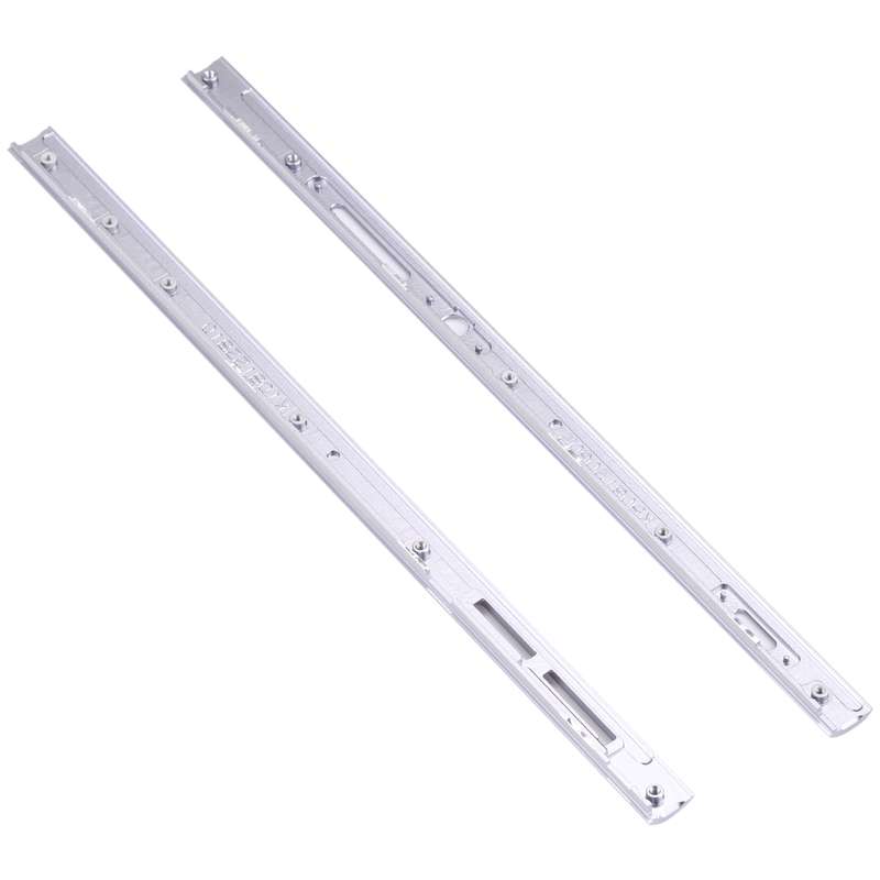 1 Pair Metal Side Part Sidebar For Sony Xperia XA2 Ultra(Black)