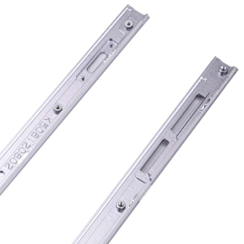 1 Pair Metal Side Part Sidebar For Sony Xperia XA2 Ultra(Black)