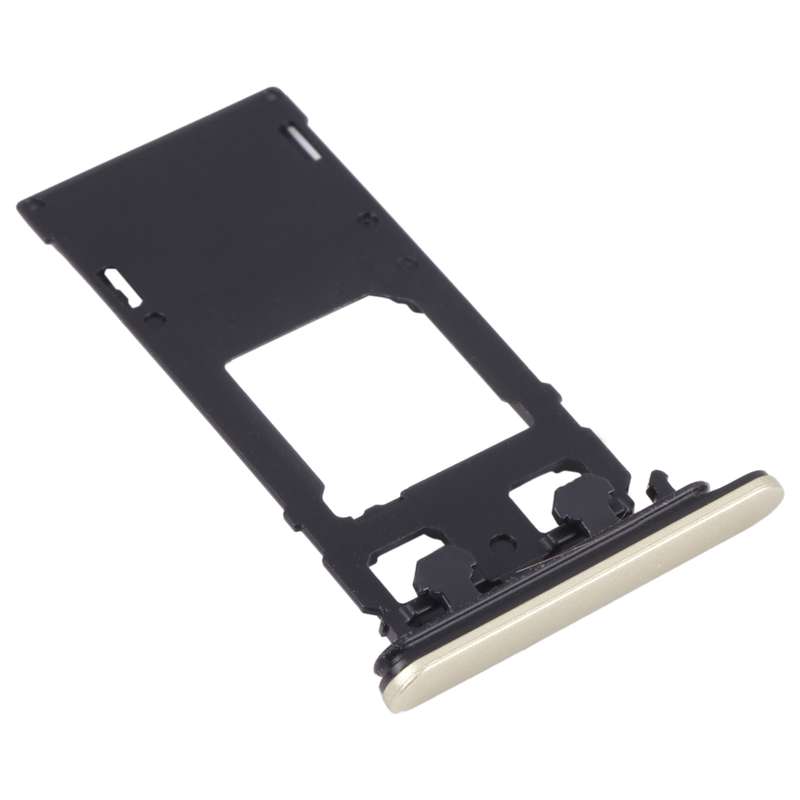 SIM Card Tray + Micro SD Card Tray for Sony Xperia X Performance (Gold)