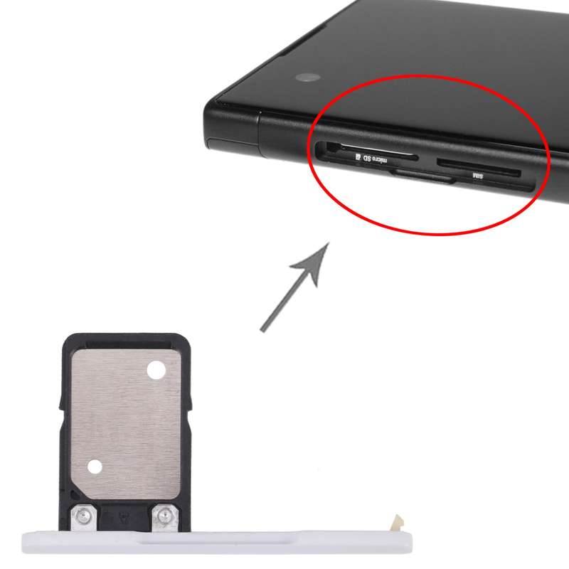 SIM Card Tray for Sony Xperia XA1 Ultra / Xperia XA1(Black)