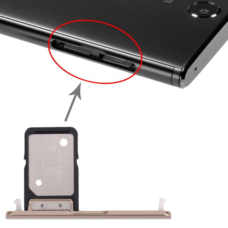 SIM Card Tray + SIM Card Tray for Sony Xperia XA1 Ultra / Xperia XA1 (White)