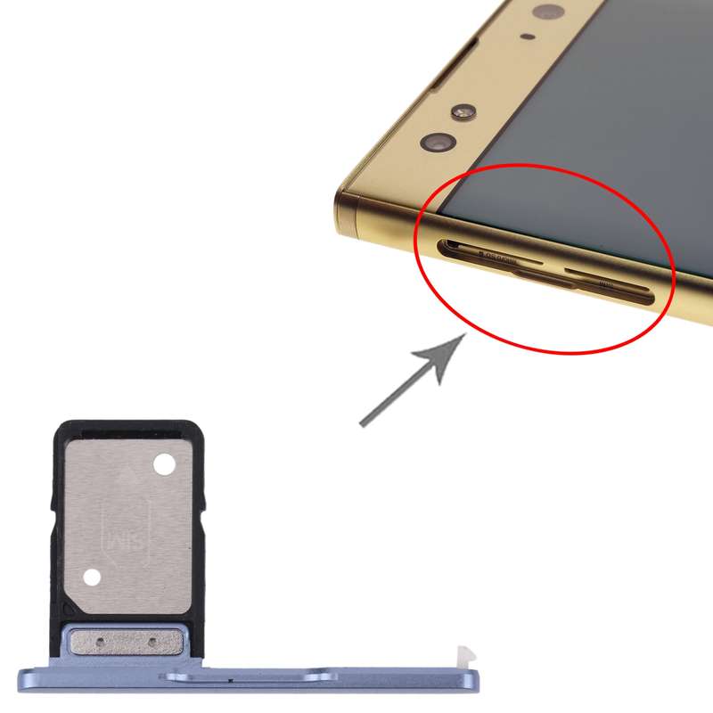 SIM Card Tray for Sony Xperia XA2 Ultra (Black)