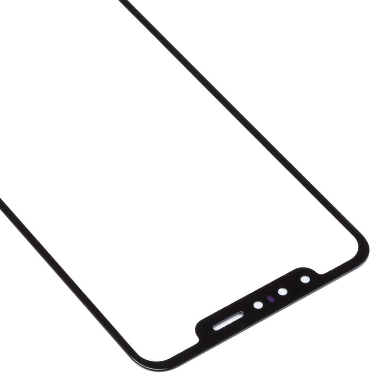 Front Screen Outer Glass Lens with OCA Optically Clear Adhesive for Xiaomi Redmi 9A / Redmi 9C / Red