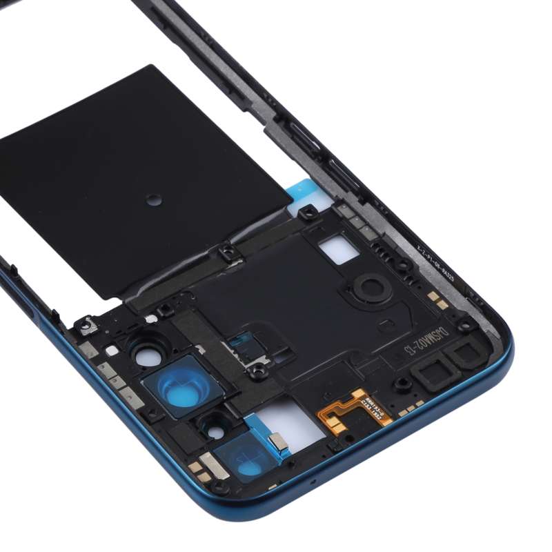 For Realme X50 5G China RMX2051, RMX2025 Original Middle Frame Bezel Plate (Dark Blue)