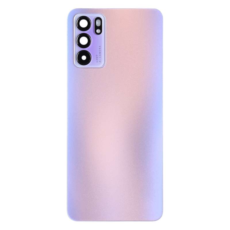 For OPPO Reno6 5G PEQM00, CPH2251 Original Battery Back Cover (Blue)