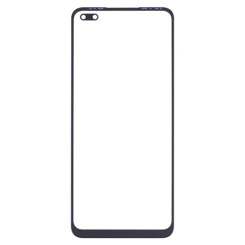 For Infinix Note 8 X692 5pcs Front Screen Outer Glass Lens